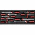 Holex Screwdriver set in Heavy Duty Foam, 11 Pc 953444 11